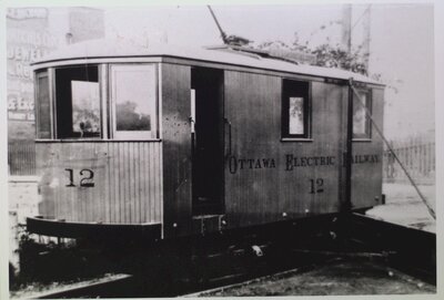 Ottawa Electric Railway car #12