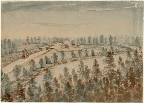 First Rapids by William T. Clegg, ca. 1840, Smiths Falls