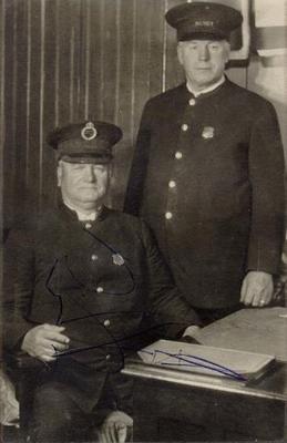 Chief Constable George Phillips and Sergeant John Lees, Smiths Falls, 1920-30s