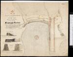 Plan of the Dam & Locks, Old Sly's Rapids, Smiths Falls, 1827