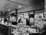 Lunch counter and news stand, Canadian Pacific Railway Station, Smiths Falls, 1922