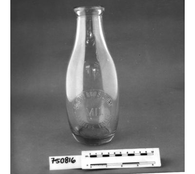 McCaw Bros milk bottle, Smiths Falls