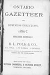 Ontario gazetteer and business directory 1886-7