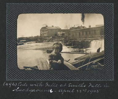 View of Smiths Falls by  Edwin Lester Brittain, 1905