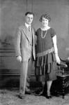 Studio photograph of an unidentified couple, Smiths Falls