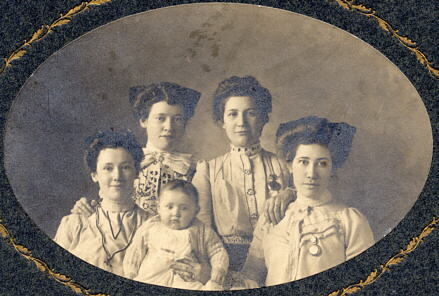 Studio photograph of the Watson family, Smiths Falls