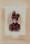 Studio photograph of unidentified woman, Smiths Falls, ca.1910