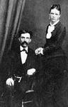 Studio photograph of Sarah Ann Corbett and John Eagleton Van Exan, Smiths Falls, 1878