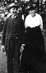 Studio photograph of Sarah Ann Corbett and John Eagleton Van Exan, Smiths Falls, 1918