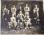 Studio photograph of Smiths Falls Collegiate Institute basketball team, 1923