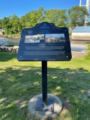 Wood's Mill plaque, Smiths Falls