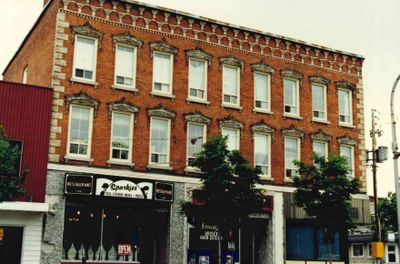 Washburn Block, Smiths Falls, 1989