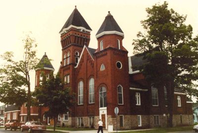 Trinity United Church, 41 Market Street North, Smiths Falls, 1989