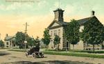 Central School and Smiths Falls Public Library postcard