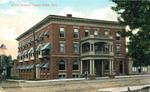 Hotel Rideau, Smiths Falls postcard, 1909