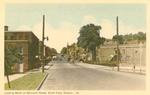 Looking North on Beckwith Street, Smiths Falls postcard, ca. 1940