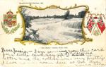 The Falls, Smith's Falls postcard, 1904