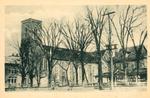 St. Francis de Sales Church & Separate School, Smith's Falls, Ontario postcard