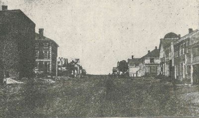 Beckwith Street, Smiths Falls, ca. 1860
