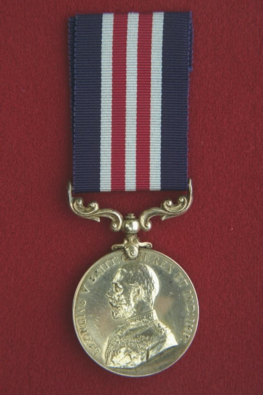 Orville Hyslop, Military Medal
