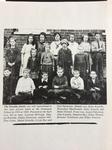 Gladys Patterson Brown, Numogate School class photograph, Montague Township, Ontario 1919-20