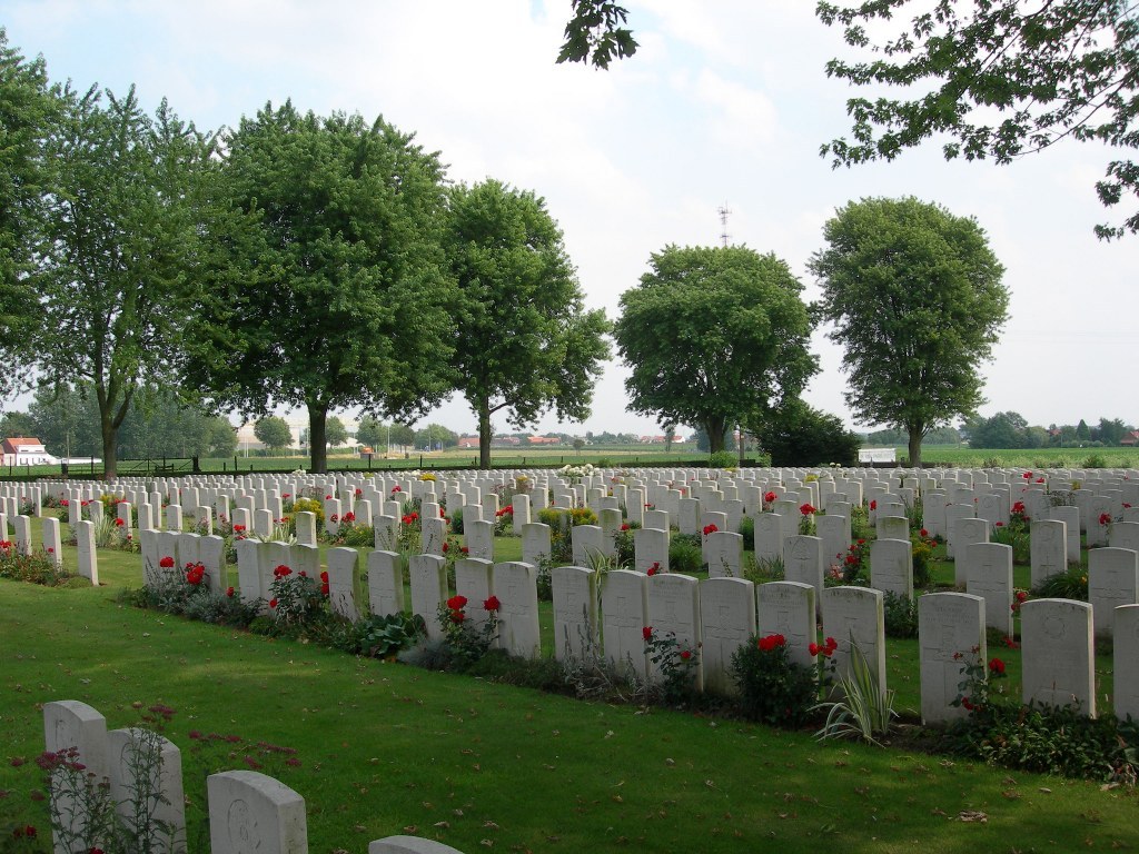 Vlamertinghe New Military Cemetery, Belgium