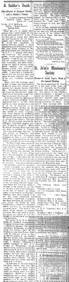 Orville Hyslop memorial letter, 9 April 1918, Rideau Record