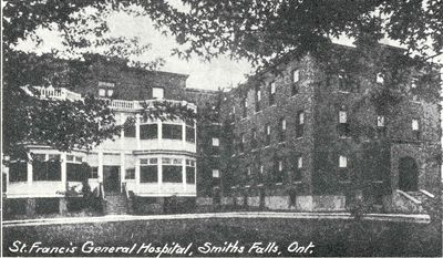 St. Francis General Hospital, Who's Who, Smiths Falls, 1924