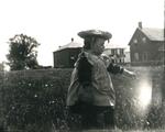 Young girl playing by George Little, Smiths Falls, ca. 1905