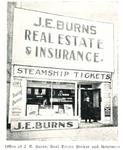 J.E. Burns Real Estate & Insurance, Who's Who, Smiths Falls, 1924