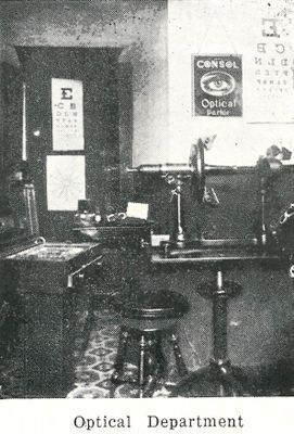 Bell's Jewelry Store interior, Who's Who, Smiths Falls, 1924