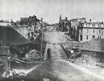 Beckwith Street bridge looking north, ca. 1885, A history of the Smiths Falls Lock Stations, 1827-1978 by Peter DeLottinville, Vol. II