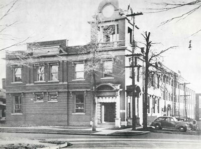 Frost & Wood office building, ca. 1930, A history of the Smiths Falls Lock Stations, 1827-1978 by Peter DeLottinville, Vol. II