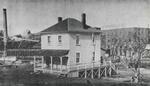 Combined lockman's house, ca. 1930, A history of the Smiths Falls Lock Stations, 1827-1978 by Peter DeLottinville, Vol. II