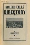 Directory of the Town of Smiths Falls, 1940