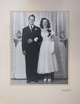 Studio photograph of Donald Ringer and Betty Evoy, Smiths Falls, 1948