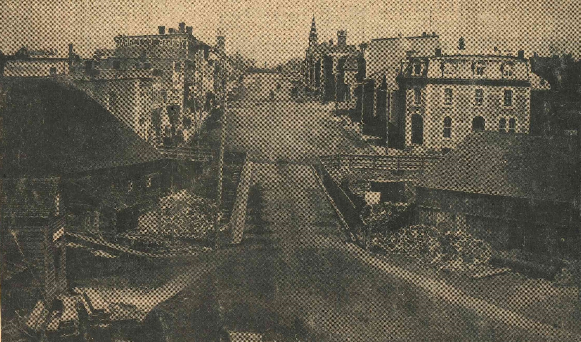 Beckwith Street, Smiths Falls, circa 1885