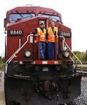 Wade Whiten and Art Donovan, Canadian Pacific Railway, Smiths Falls
