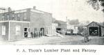 Thom's Lumber Yard and Factory, Who's Who, Smiths Falls, 1924