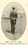 Captain V.W.S. Heron, Red and White: Smiths Falls Collegiate Annual, 1924