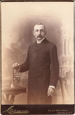 Studio photograph by Frederick Crane, Ogdensburg, New York
