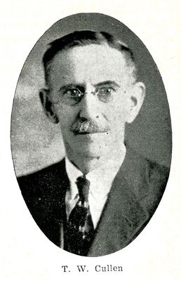 T.W. Cullen, Shepherd & Cullen Dry Goods, Who's Who, Smiths Falls, 1924