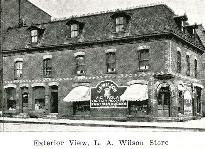 L.A. Wilson Drug Store, Who's Who, Smiths Falls, 1924