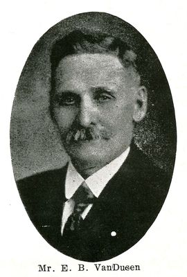 E.B. VanDusen, Who's Who, Smiths Falls, 1924