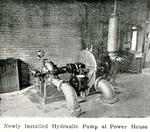 Hydraulic pump, Waterworks Power House, ...