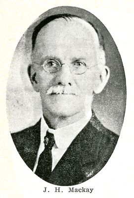 J.H. Mackay, Who's Who, Smiths Falls, 1924