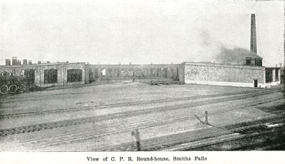 Canadian Pacific Railway Roundhouse, Who's Who, Smiths Falls, 1924