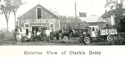 Clark's Dairy, Who's Who, Smiths Falls, 1924