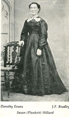 Susan Hilliard by J.F. Bradley, Montague, ca. 1880