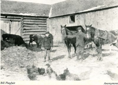 William Dillabough farm, Montague, ca. 1900